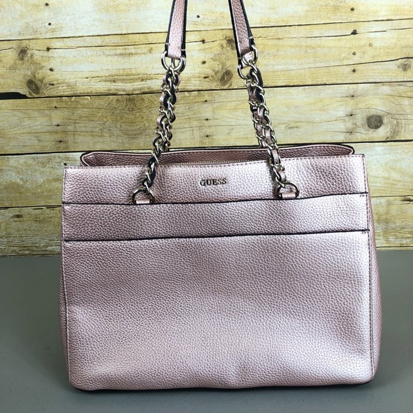 guess purse with chain strap